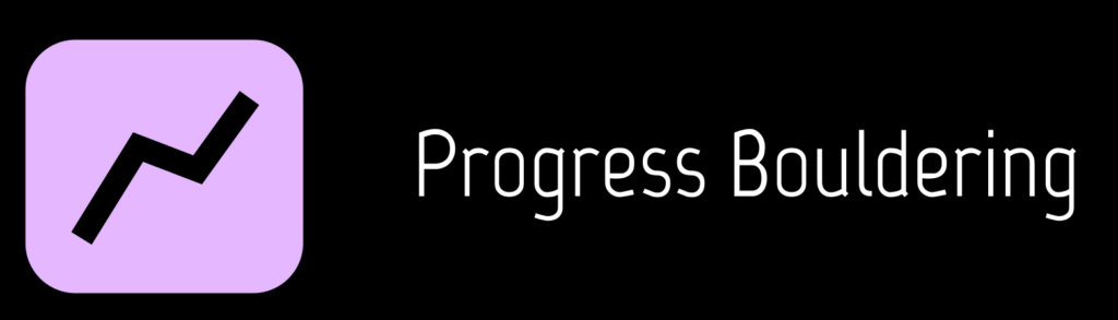 PROGRESS BOULDERING